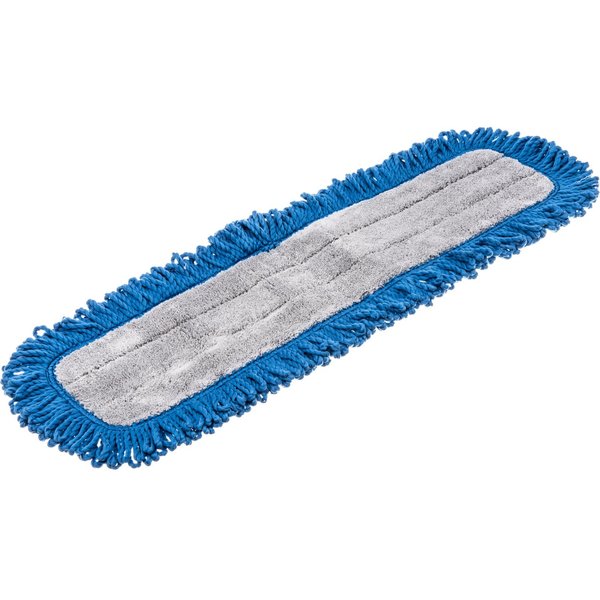 Dust Mop, Blue, Microfiber, PK12
