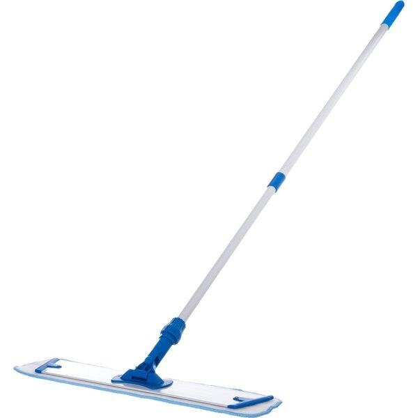 Wet Mop, Blue, Microfiber, PK12, 363322414