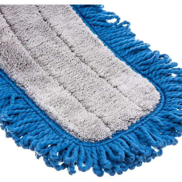 Dust Mop, Blue, Microfiber, PK12
