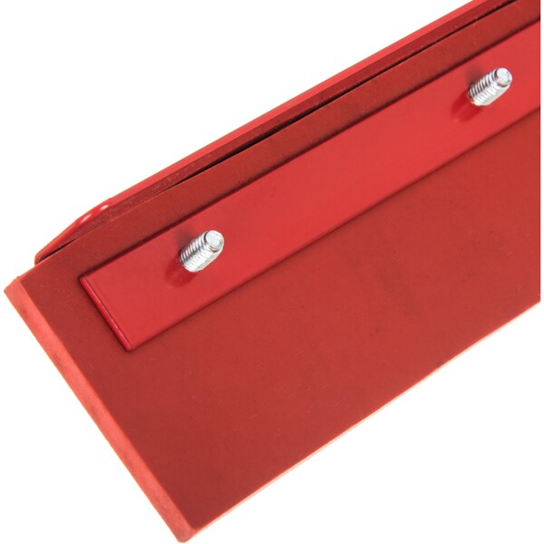 Str Red Gum Rbbr Floor Squeegee, 24