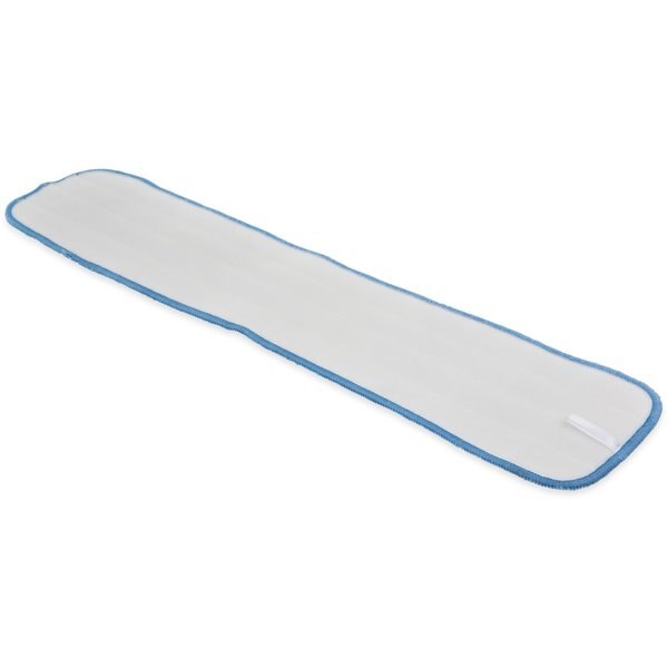 Wet Mop, Blue, Microfiber, PK12, 363322414