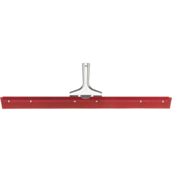 Str Red Gum Rbbr Floor Squeegee, 24