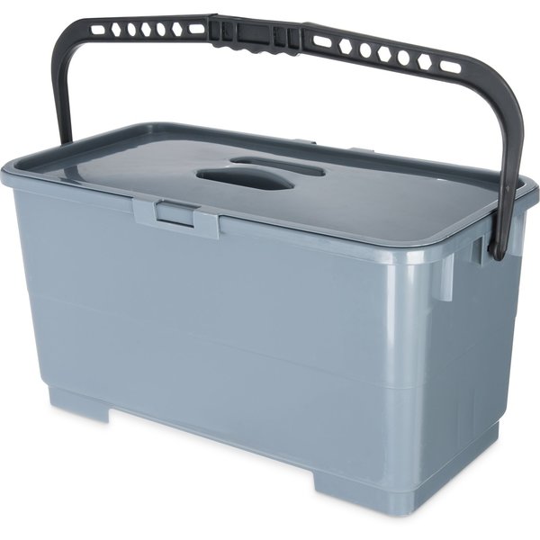 Rect Microfiber Squeegee Bucket, PK3