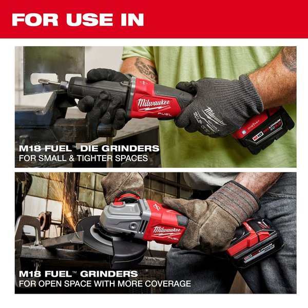 M18 FUEL Variable Speed Braking Die Grinder with ONE-KEY with No-Lock Paddle Switch (Tool Only)
