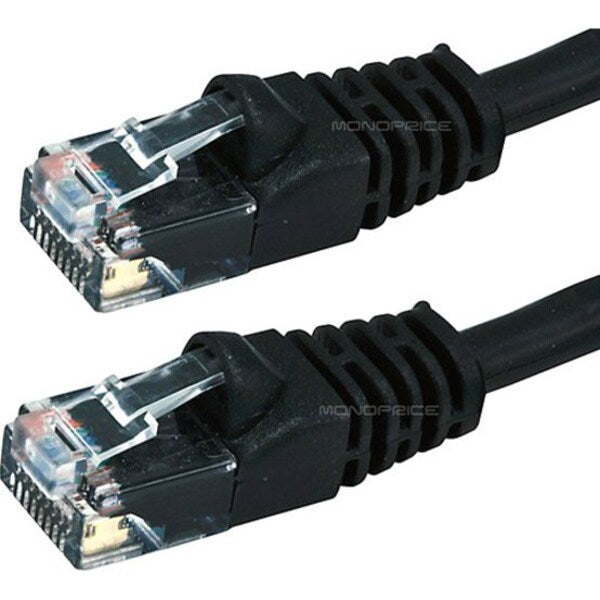 Ethernet Cable, Cat 6, Black, 100 ft.