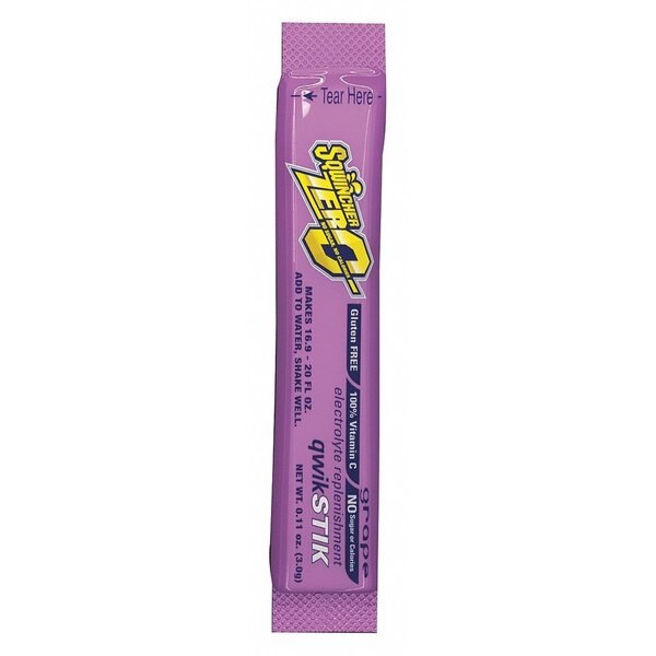 Qwik Stik, Sugar Free Drink Mix Powder, 20 oz Yield per 11 oz Pack, Grape, 50 Packs
