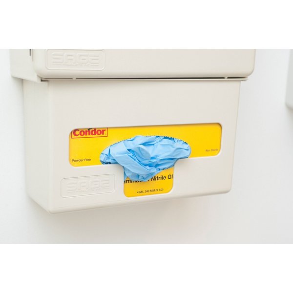 Disposable Gloves, Nitrile, Powder-Free, 5 mil, Blue, Large (Size 9), 100 Pack
