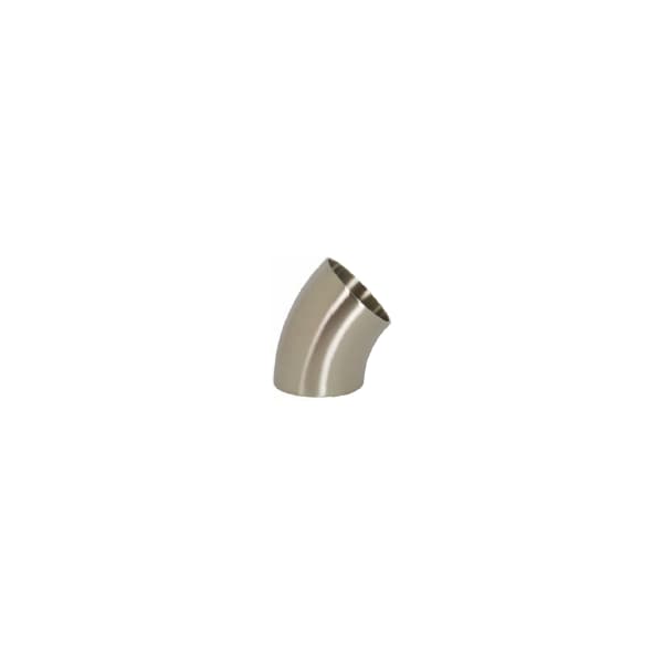Elbow, S, 45 deg., 316L, 8