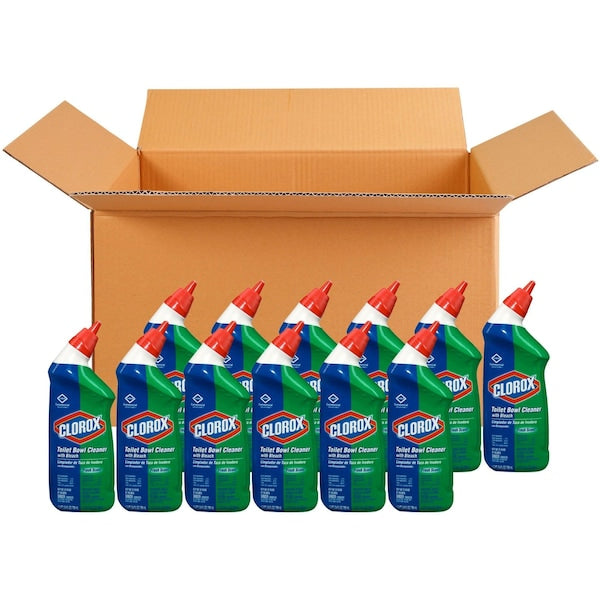 Toilet Bowl Cleaner, Bottle, 24 oz, Ready to Use, Fresh Fragrance, 12 Pack