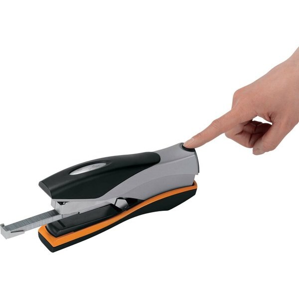 Desktop Stapler, Reduced Effort, 40 Sheets, Silver