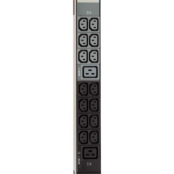 PDU, 3-Ph, Monitored, 10kW 3, 42 C13, 6C19, 0U