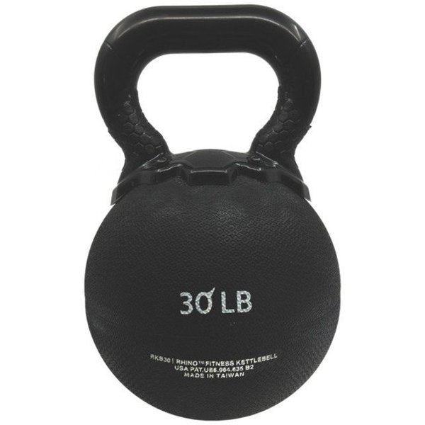 Durable Rhino Kettle Bell, Blue 30lb