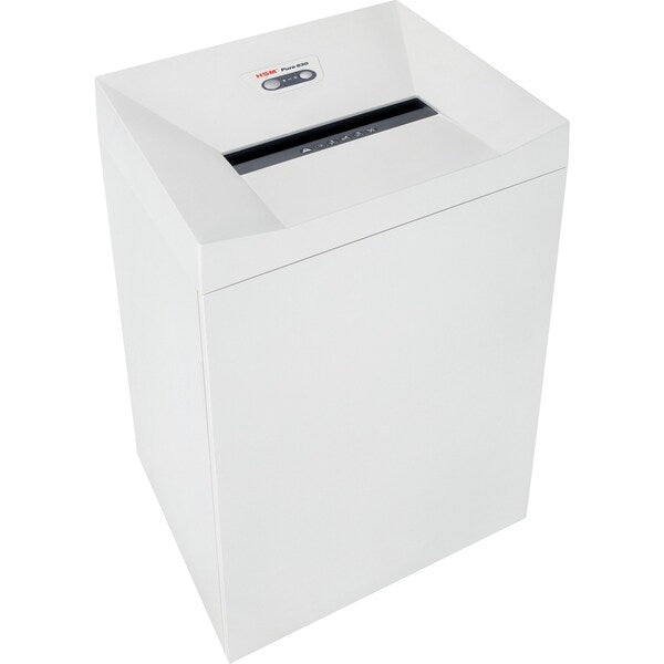 Paper Shredder, Cross-Cut, White, 34.3 gal.