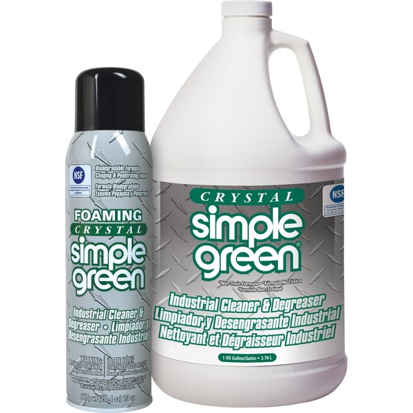 Foam 20 oz. Crystal Industrial Cleaner and Degreaser, Aerosol Can