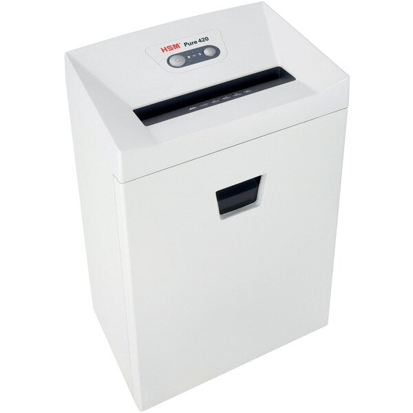 Paper Shredder, Cross-Cut, White, 9.2 gal.