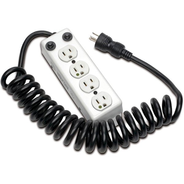 Outlet Strip, 15A, 4 Outlet, 10 ft.