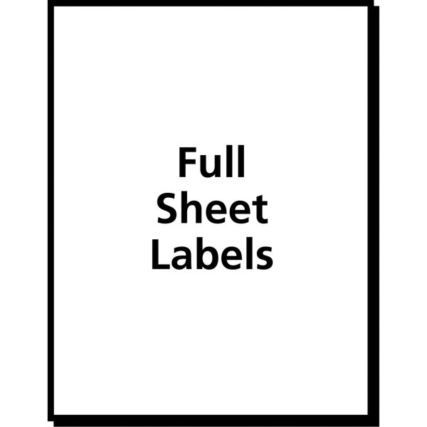 AveryÂ® Shipping Labels with TrueBlockÂ® Technology for Laser Printers 5265, 8-1/2