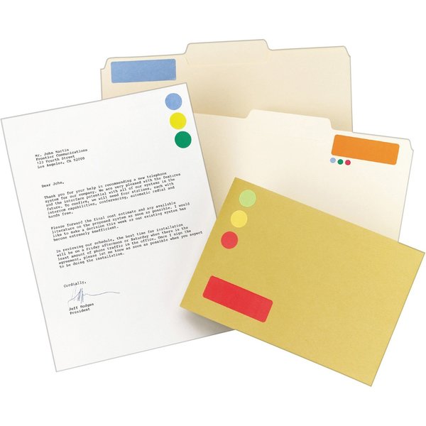 AveryÂ® Black Color Coding Labels 5459, 3/4