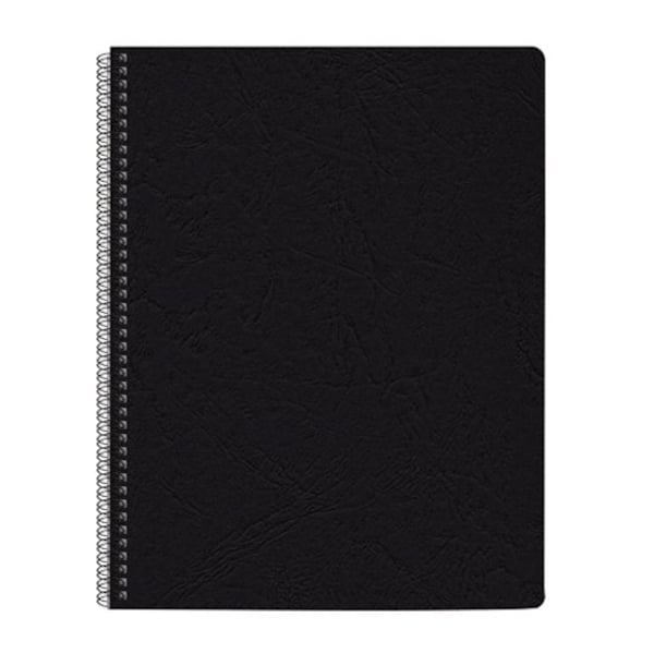 Binding Cover, Blk, 8-3/4x11-1/4 In., PK200