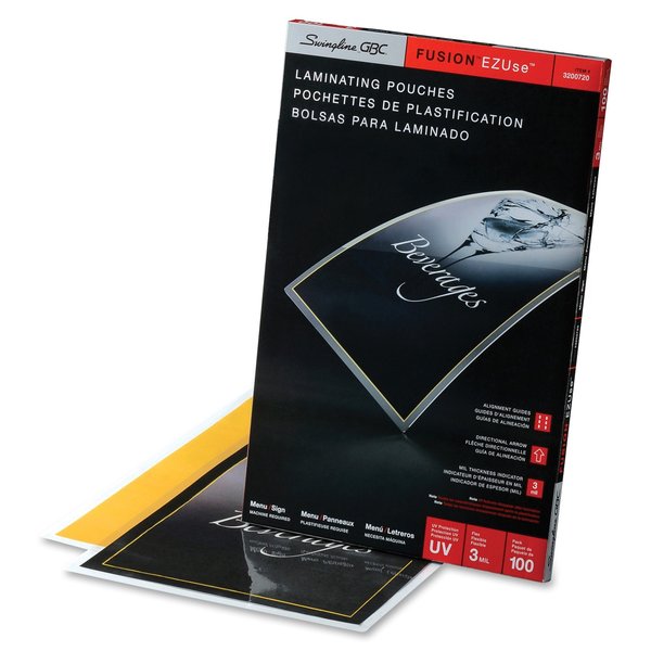 Laminating Pouches, 17-1/2x11in, PK100