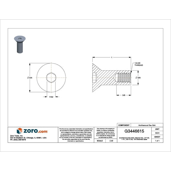 Arch Barrel, 1/4