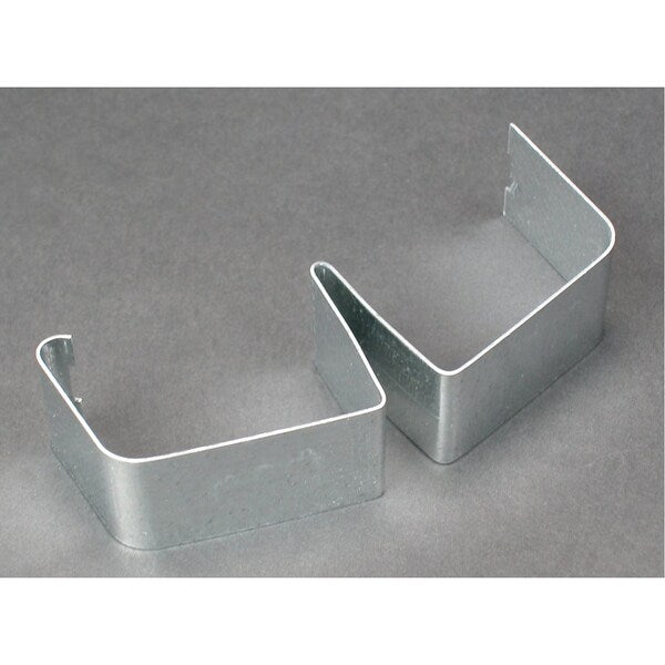 Divider Clip, White, Steel, Clips