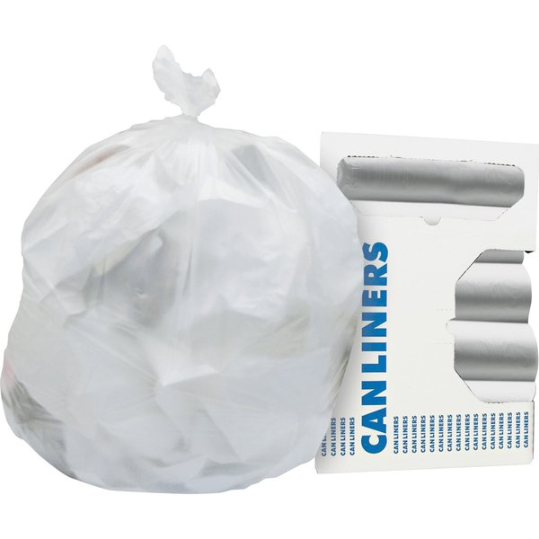 Trash Bag, 38X60, Natural, 16Mic, HDPE, PK200