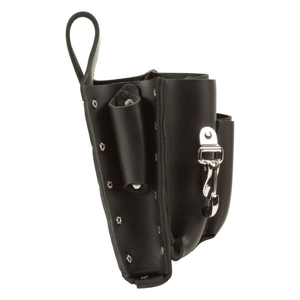 Black Leather 8 Pockets