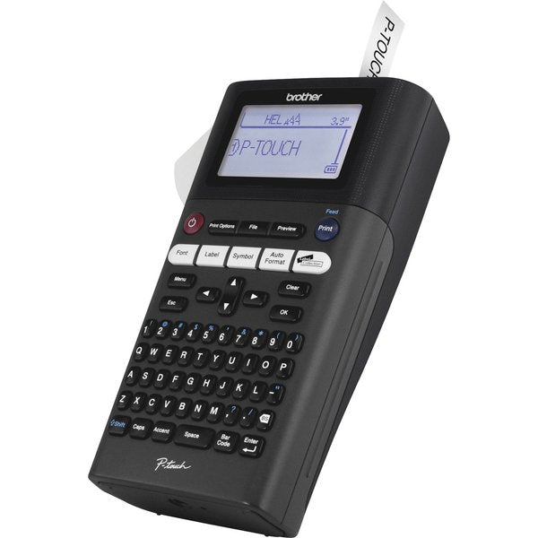 Label Maker Backlit LCD, Font Size Auto