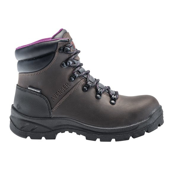 Size 8 BUILDER SOFT TOE PR, WOMENS PR