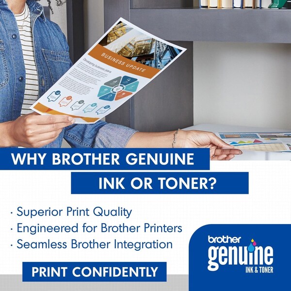 Toner For TN225C Cyan, 2.2K Pages