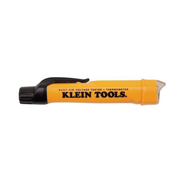 Non-Contact Voltage Tester Pen, 12-1000V, with Infrared Thermometer