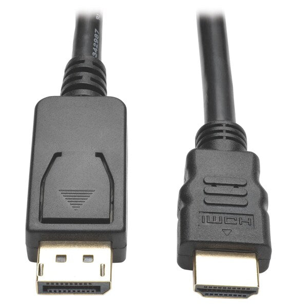 DisplayPort Cable, 1.2, HD, Adapter, M/M, 6ft