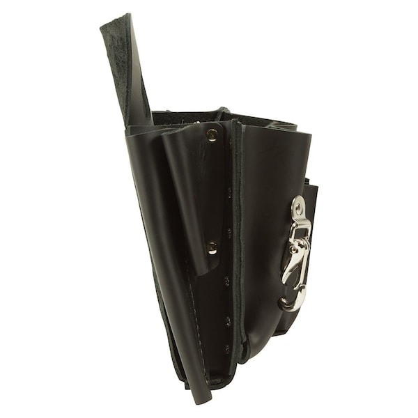 Black Leather 10 Pockets