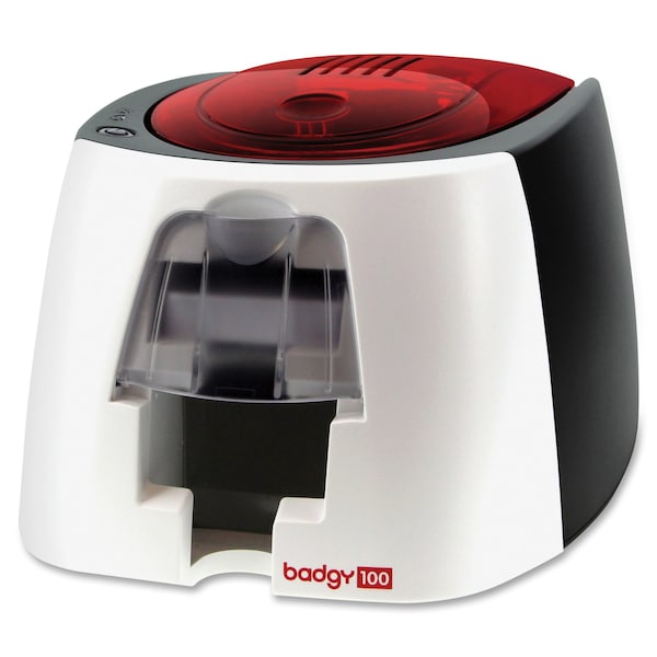 ID Card Printer, 30 mil, 5-25/32 in. H