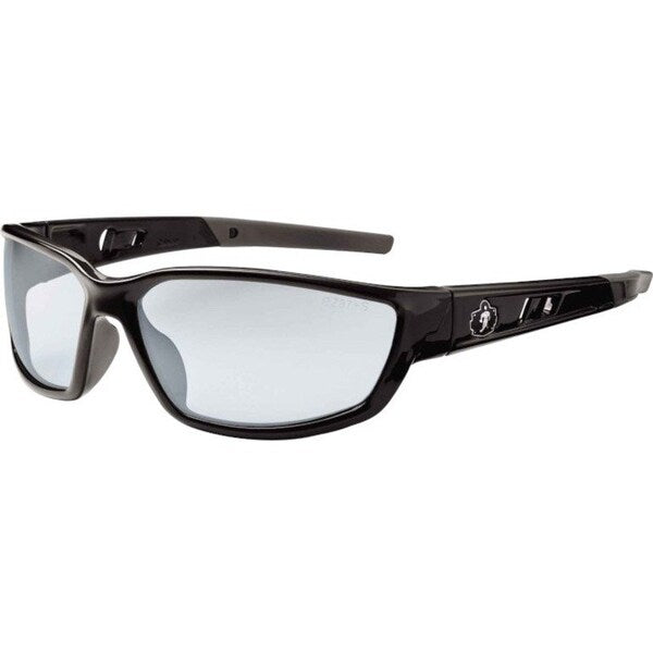 Safety Glasses, Traditional I/O PC Decenter Lens, Scratch-Resistant