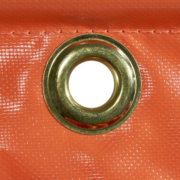 Orange vinyl 8 Pockets