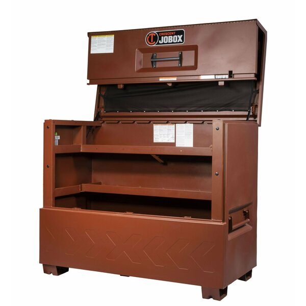 Jobsite Piano Box, Recessed, 48.9 cu. ft., Number of Drawers: 0