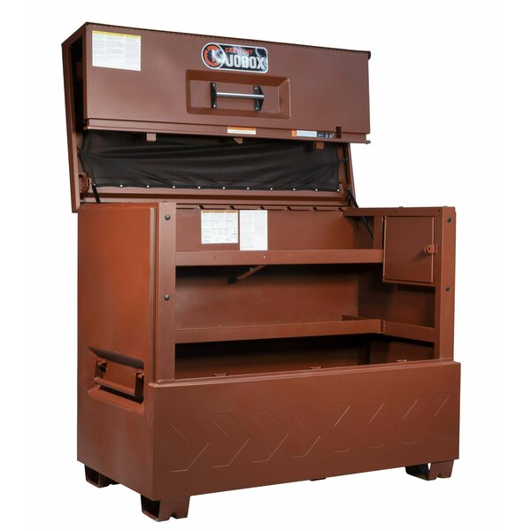 Jobsite Piano Box, Recessed, 48.9 cu. ft., Number of Drawers: 0