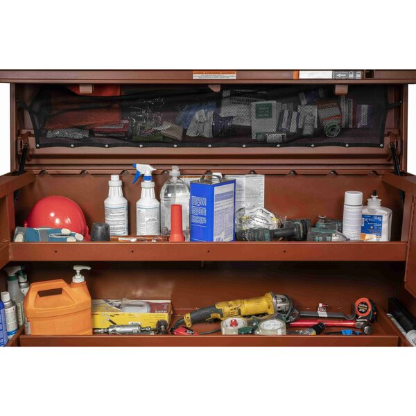 Jobsite Piano Box, Recessed, 48.9 cu. ft., Number of Drawers: 0