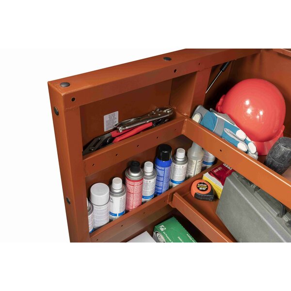 Jobsite Piano Box, Recessed, 48.9 cu. ft., Number of Drawers: 0