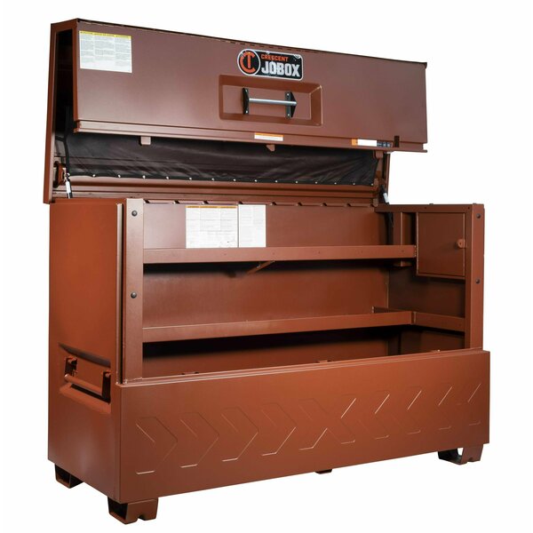 Jobsite Piano Box, Recessed, 60.3 cu. ft., Number of Drawers: 0