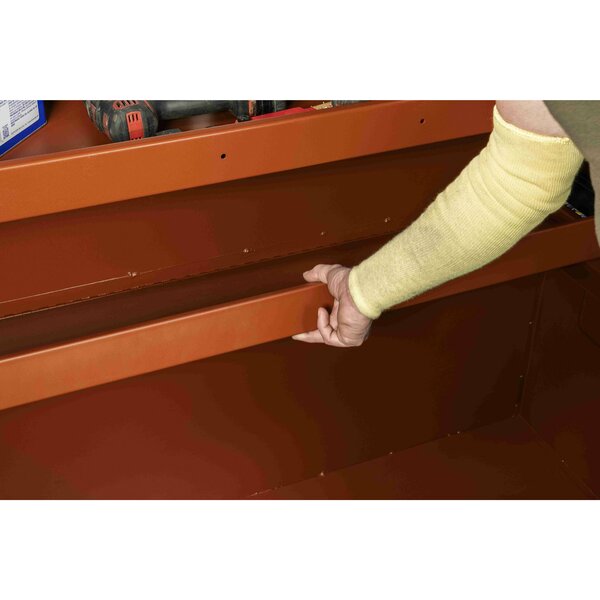 Jobsite Piano Box, Recessed, 60.3 cu. ft., Number of Drawers: 0