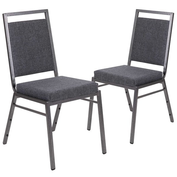 Dark Gray Banquet Chair, PK2