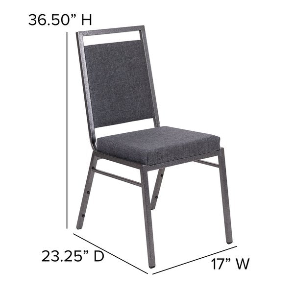 Dark Gray Banquet Chair, PK2