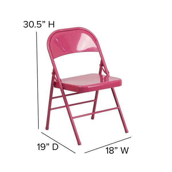Fuchsia Folding Chair