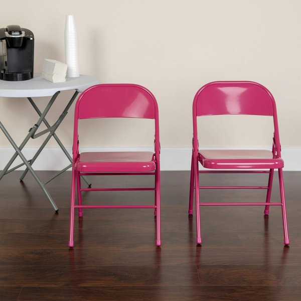 Fuchsia Folding Chair