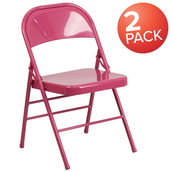 Fuchsia Folding Chair