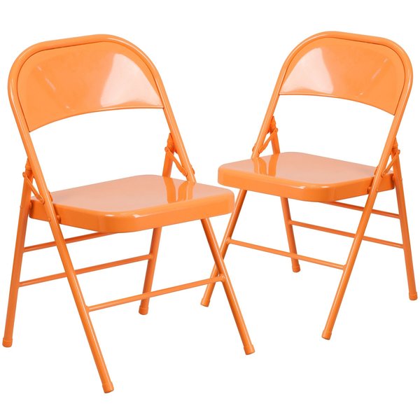 Orange Marmalade Folding Chair