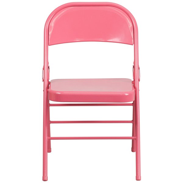 Bubblegum Pink Folding Chair